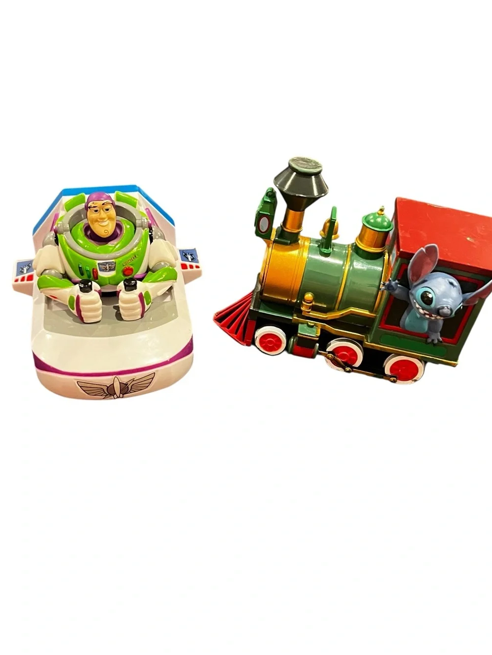 Disney Parks Stitch Pull Back & Go Train Toy Story Buzz Lightyear lot